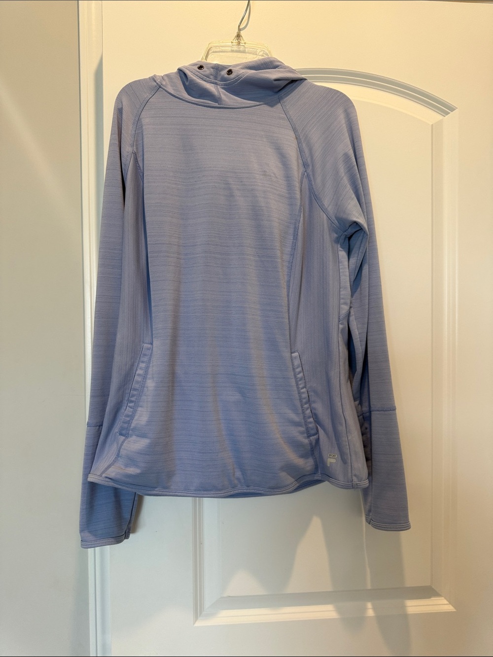 Fila Light Blue Sport Hooded Pullover